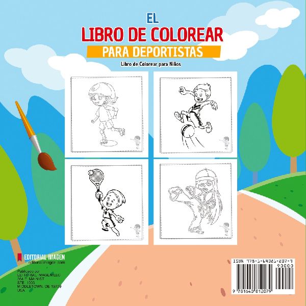 El Libro de Colorear para Deportistas