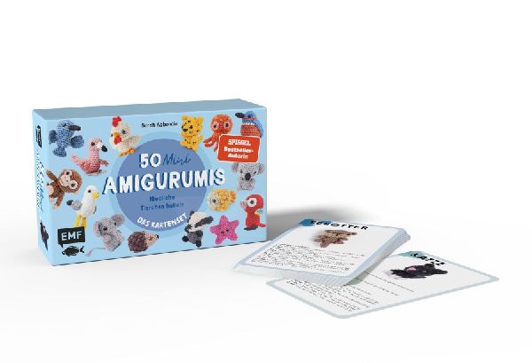 50 Mini-Amigurumis - Das Kartenset