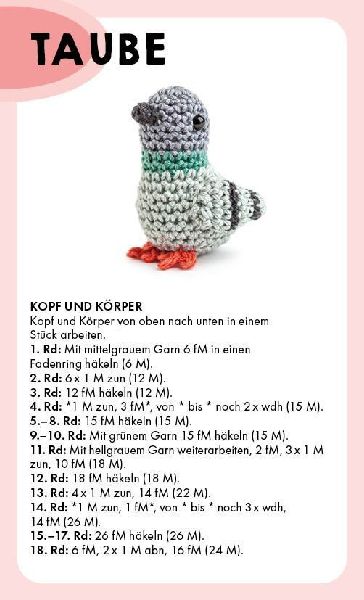 50 Mini-Amigurumis - Das Kartenset