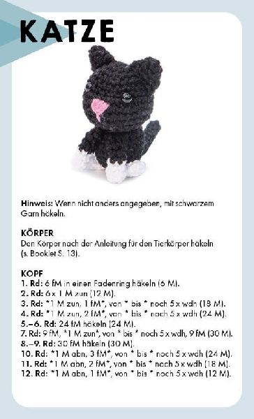 50 Mini-Amigurumis - Das Kartenset