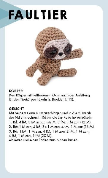 50 Mini-Amigurumis - Das Kartenset