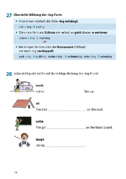 Present: Progressive & Simple Englisch 5. Klasse