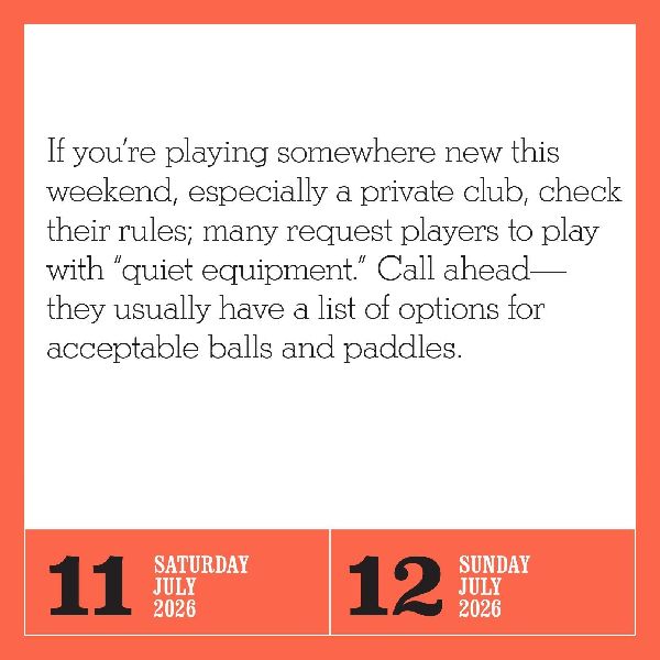 Pickleball Is Life! Page-A-Day(r) Calendar 2026
