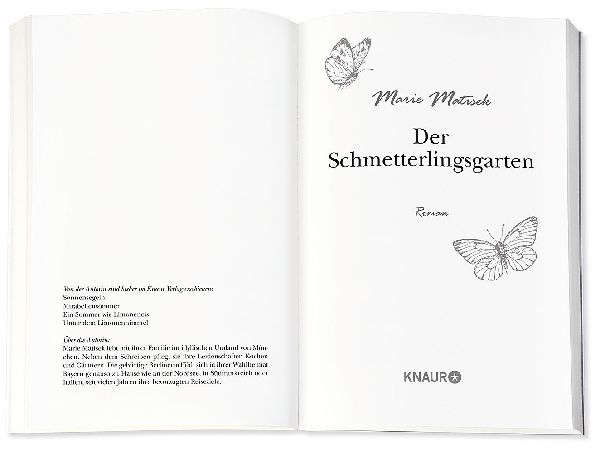 Der Schmetterlingsgarten