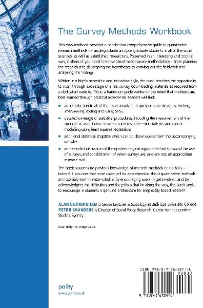 The Survey Methods Workbook