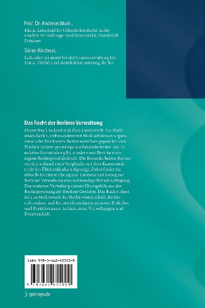 Das Recht der Berliner Verwaltung