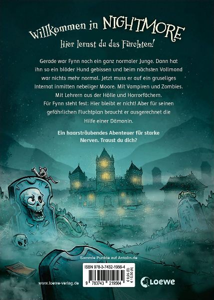 Nightmore - Das gruseligste Internat der Welt (Band 1) - Plötzlich Werwolf
