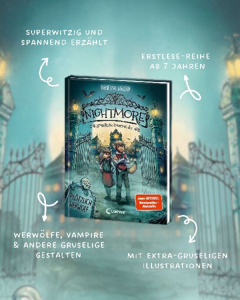 Nightmore - Das gruseligste Internat der Welt (Band 1) - Plötzlich Werwolf
