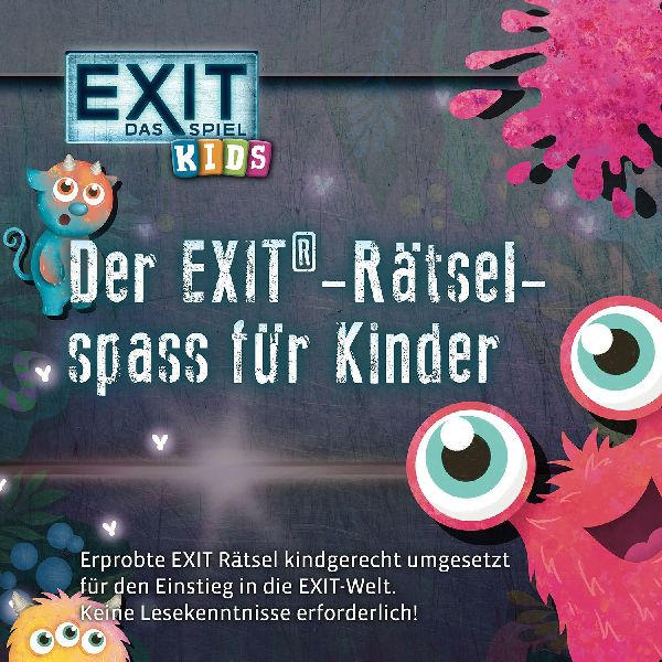 EXIT® - Das Spiel - Kids: Monstermäßiger Rätselspaß