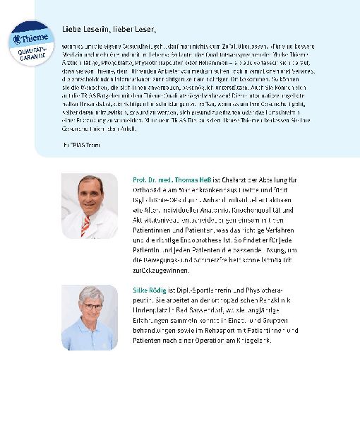 Schmerzfrei & beweglich mit dem neuen Kniegelenk