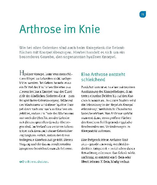 Schmerzfrei & beweglich mit dem neuen Kniegelenk