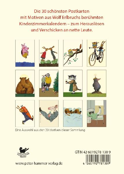 Wolf Erlbruchs große Postkartenedition
