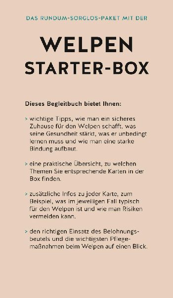 Welpen-Starter-Box