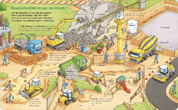 Fahrzeuge sind toll! - Auf der Baustelle