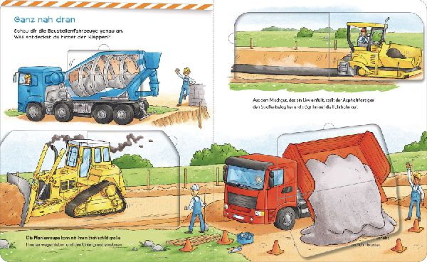 Fahrzeuge sind toll! - Auf der Baustelle