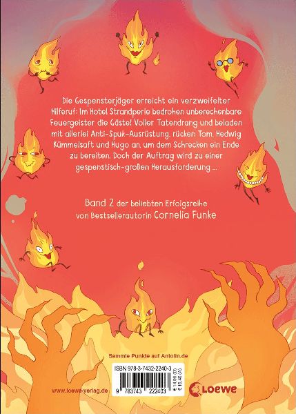 Gespensterjäger im Feuerspuk (Band 2) - Mit 8 neu illustrierten Farbseiten