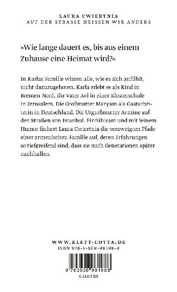 Auf der Straße heißen wir anders