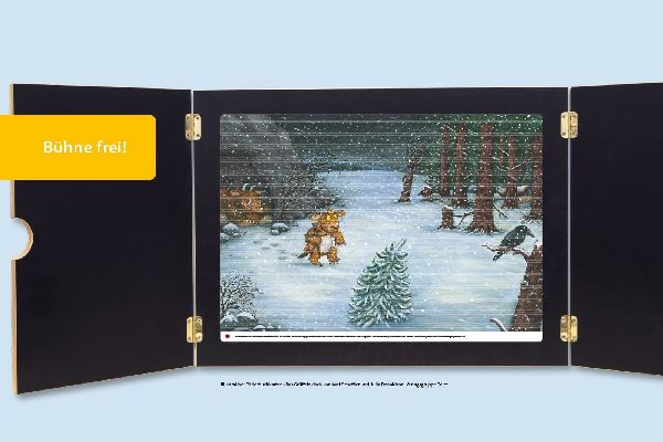 Bilderbuchkarten »Das Grüffelokind« von Axel Scheffler und Julia Donaldson