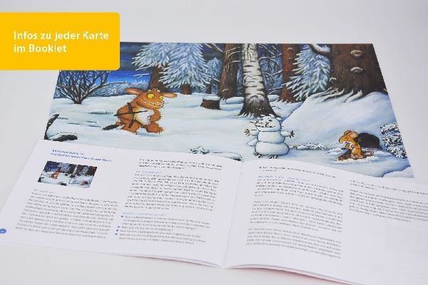 Bilderbuchkarten »Das Grüffelokind« von Axel Scheffler und Julia Donaldson