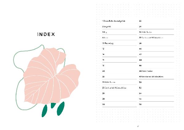Mein Bullet Journal (Botanical Edition) Besser planen & Träume verwirklichen