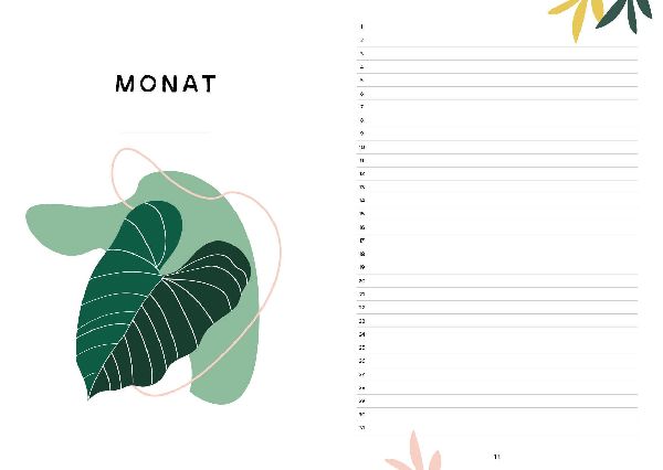 Mein Bullet Journal (Botanical Edition) Besser planen & Träume verwirklichen