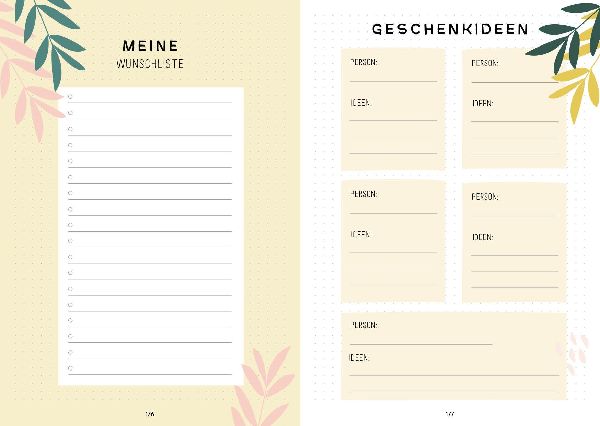 Mein Bullet Journal (Botanical Edition) Besser planen & Träume verwirklichen