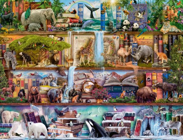 Aimee Steward: Großartige Tierwelt. Puzzle 2000 Teile