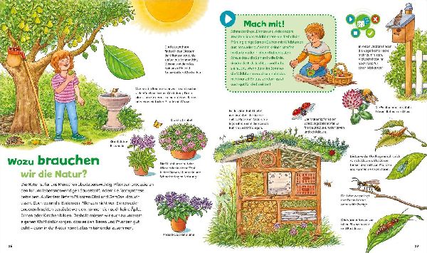 BOOKii® WAS IST WAS Junior Erlebe die Natur!