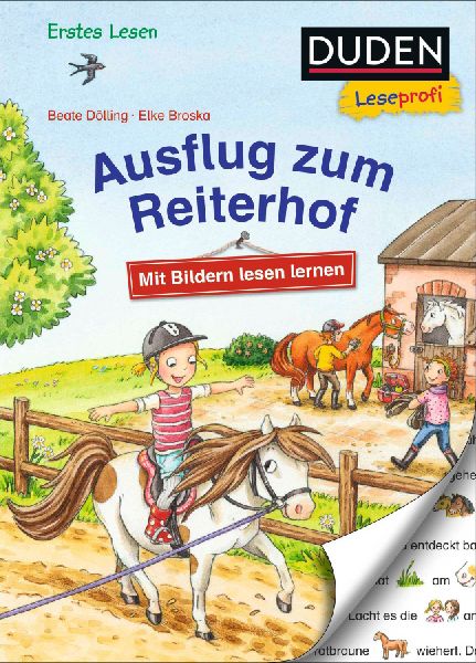 Duden Leseprofi - Mit Bildern lesen lernen: Ausflug zum Reiter...