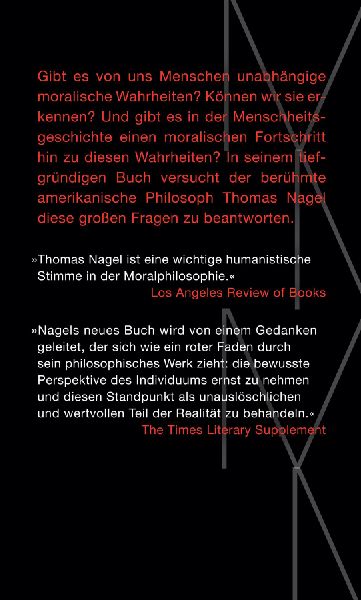 Moralische Gefühle, moralische Wirklichkeit, moralischer Fortschritt
