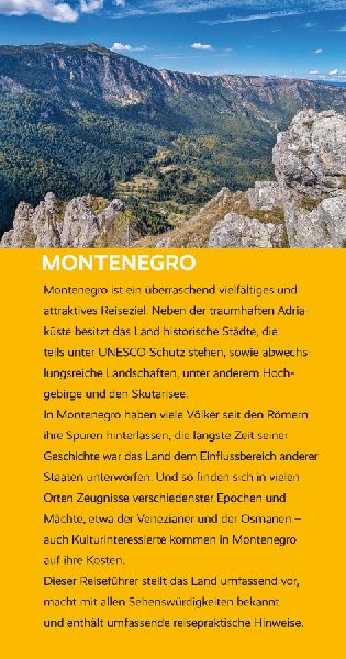 TRESCHER Reiseführer Montenegro