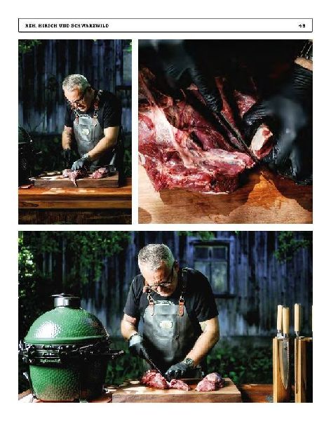 Wild gegrillt