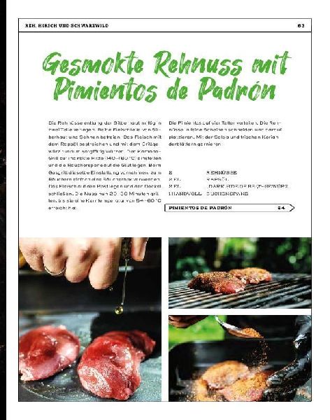 Wild gegrillt