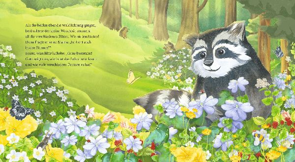 Der kleine Waschbär fragt nach Gott - ein Bilderbuch für Kinder ab 2 Jahren