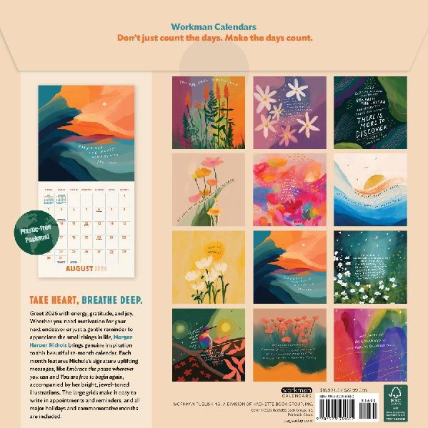 Morgan Harper Nichols: Shine On, Anyway Wall Calendar 2026