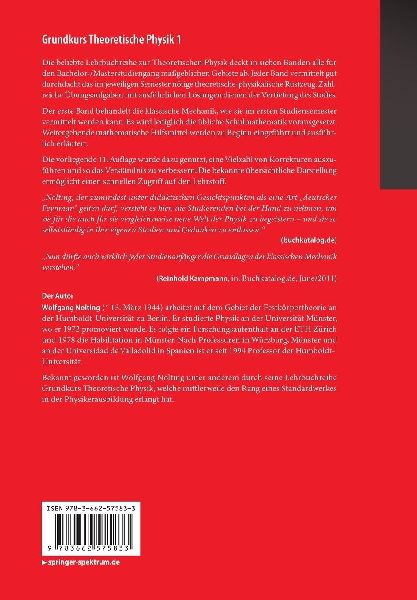 Grundkurs Theoretische Physik 1