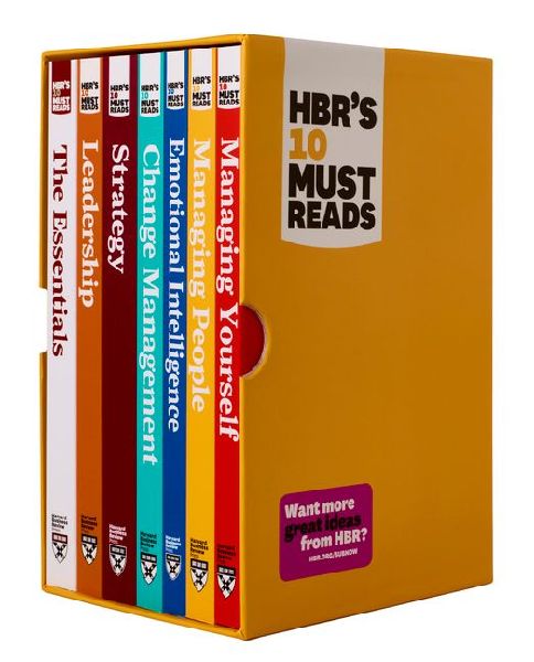 Hbr's 10 Must Reads Boxed Set with Bonus Emotional Intell...