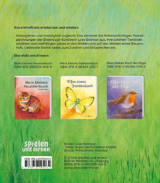 Mein kleines Buch der Bauernhoftiere