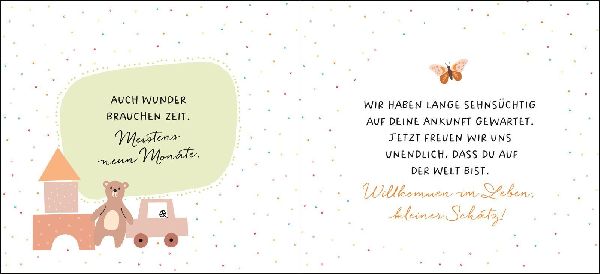 Endlich bist du da, kleines Wunder