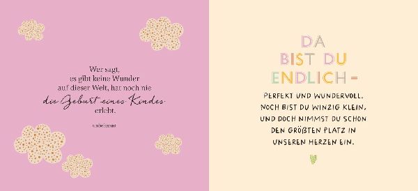 Endlich bist du da, kleines Wunder