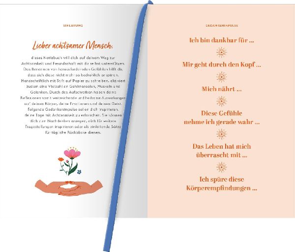 myNOTES Papeterie: Notizbuch A5 Sei bei dir
