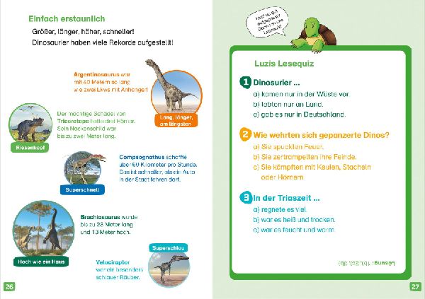 WAS IST WAS Erstes Lesen. Dinosaurier