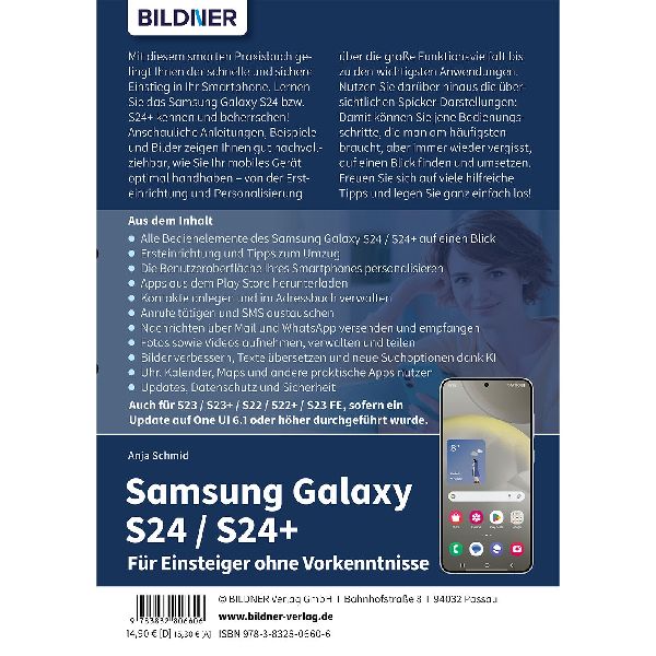 Samsung Galaxy S24 / S24+ - Für Einsteiger ohne Vorkenntnisse