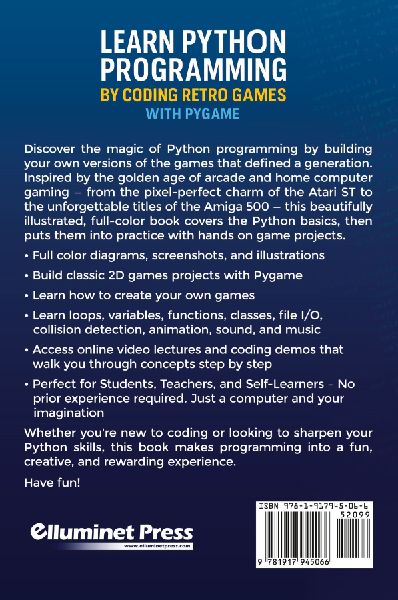 Learn Python Programming by Coding Retro Games with Pygame