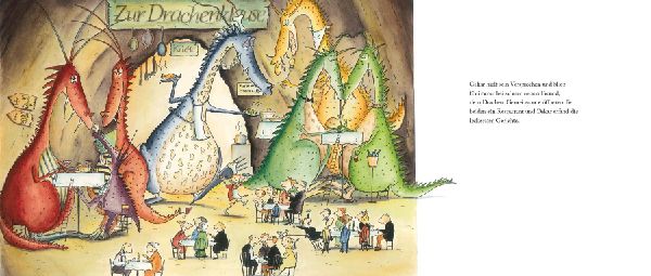 Oskar und der sehr hungrige Drache