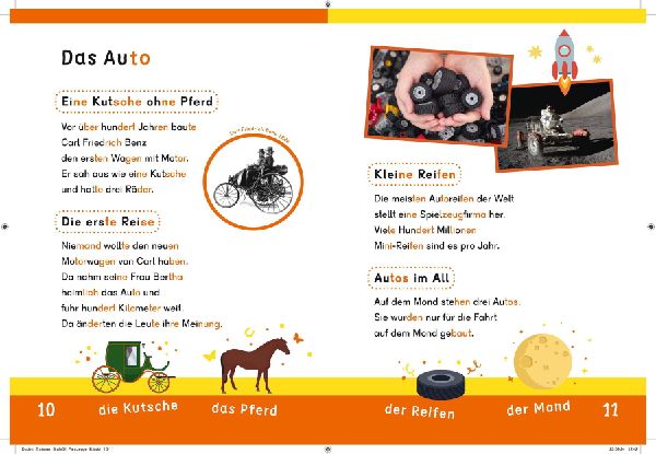 Dein Lesestart: Weißt du schon alles über Fahrzeuge? Ab 1. Klasse