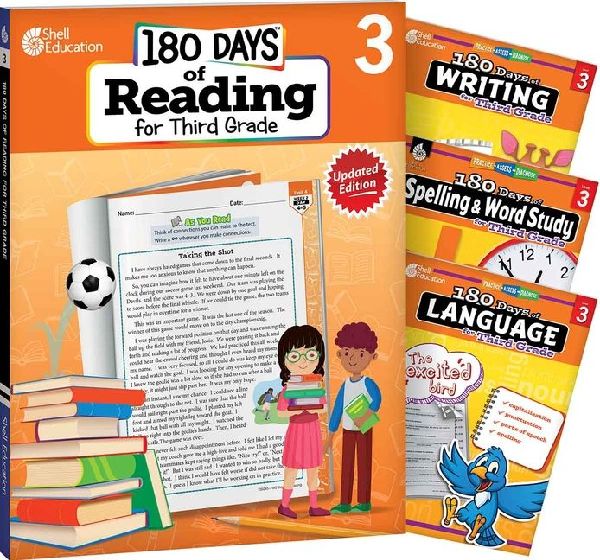 180 Days(tm) Reading 2nd Ed, Writing, Spelling, & Language...