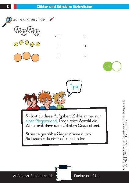 Die drei ??? Kids: Mein Matheblock 1. Klasse
