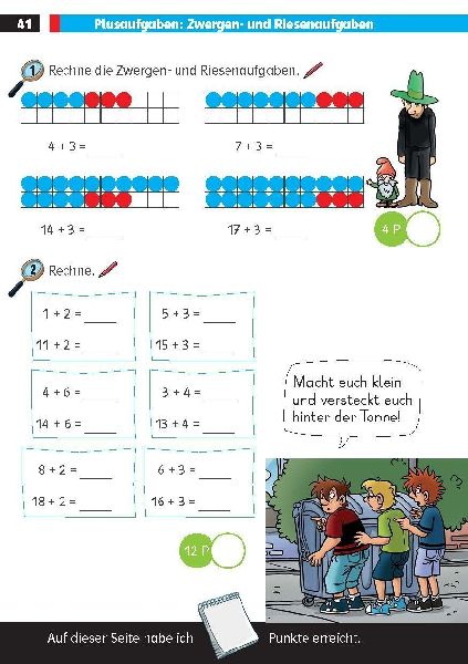 Die drei ??? Kids: Mein Matheblock 1. Klasse