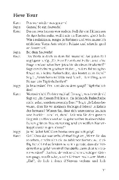 Möchten'S ned probieren?